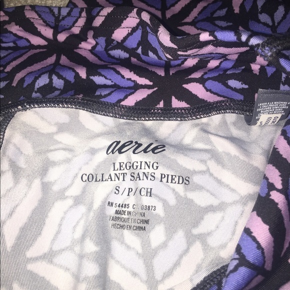 Patterned American Eagle Aerie Leggings - Picture 3 of 3